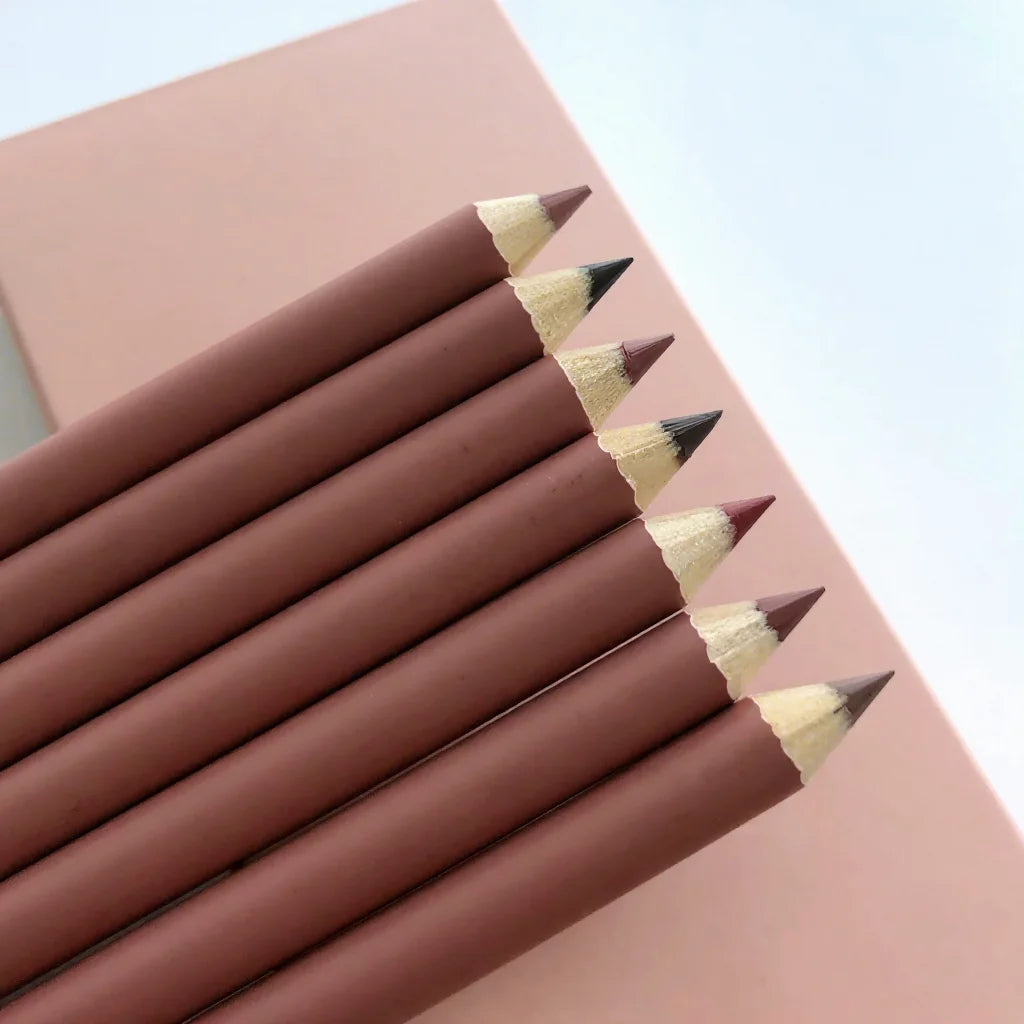 New Coming Mineral Lip Pencil Creamy Long-lasting Waterproof Sunscreen Pigmented Lip Liner with Private Label