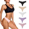 Woman Roupa Interior Underwear Low Waist Thongs One Piece Kulot Tracelss Panty Laser Cut Thongs logo Design Seluar Dalam Panties