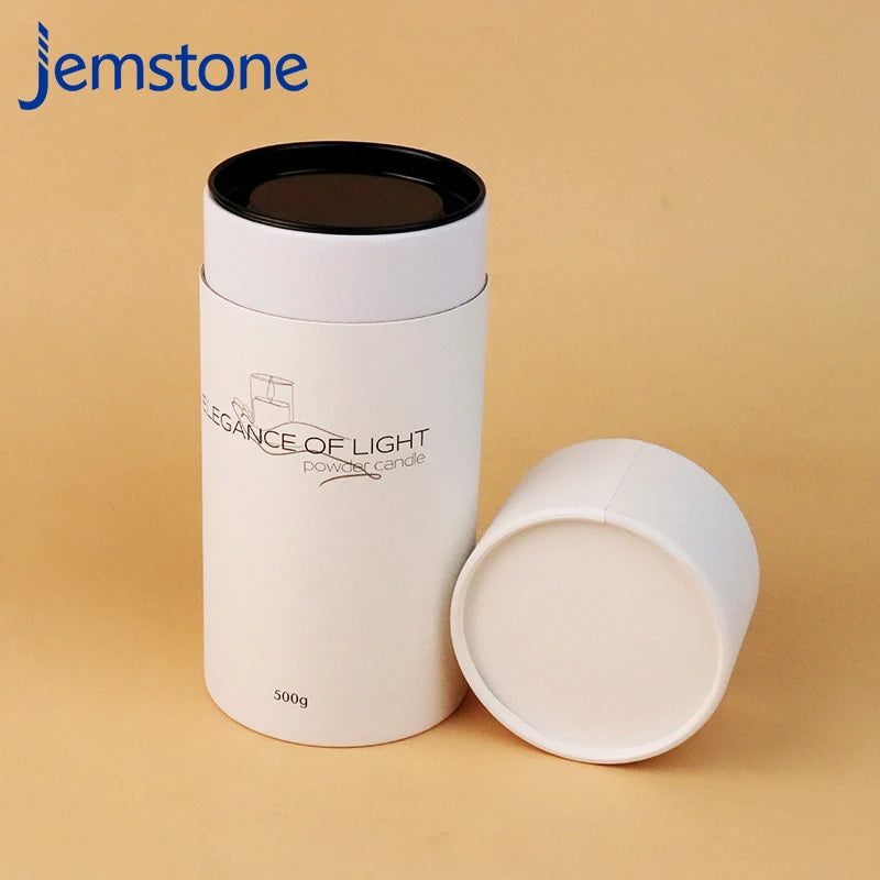 Biodegradable Round Kraft Paper Tube Packaging Cardboard Tea Paper Tube Round Paper Tube with Good air Tightness
