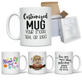 Top Quality Factory 11oz Ceramic White Blank Mug Popular Top Grade for Sublimation Personalized Ceramic Mug