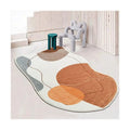 Factory Price Customized Faux Wool Rugs Shaggy Mats Carpet Modern Household Abstract Rug
