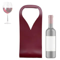 YY RTS Leather Wine Bottle Carrier Bag Elegant Bar Accessories for Wine Gifts for Wine Tote/Bottle Carrier/Bag