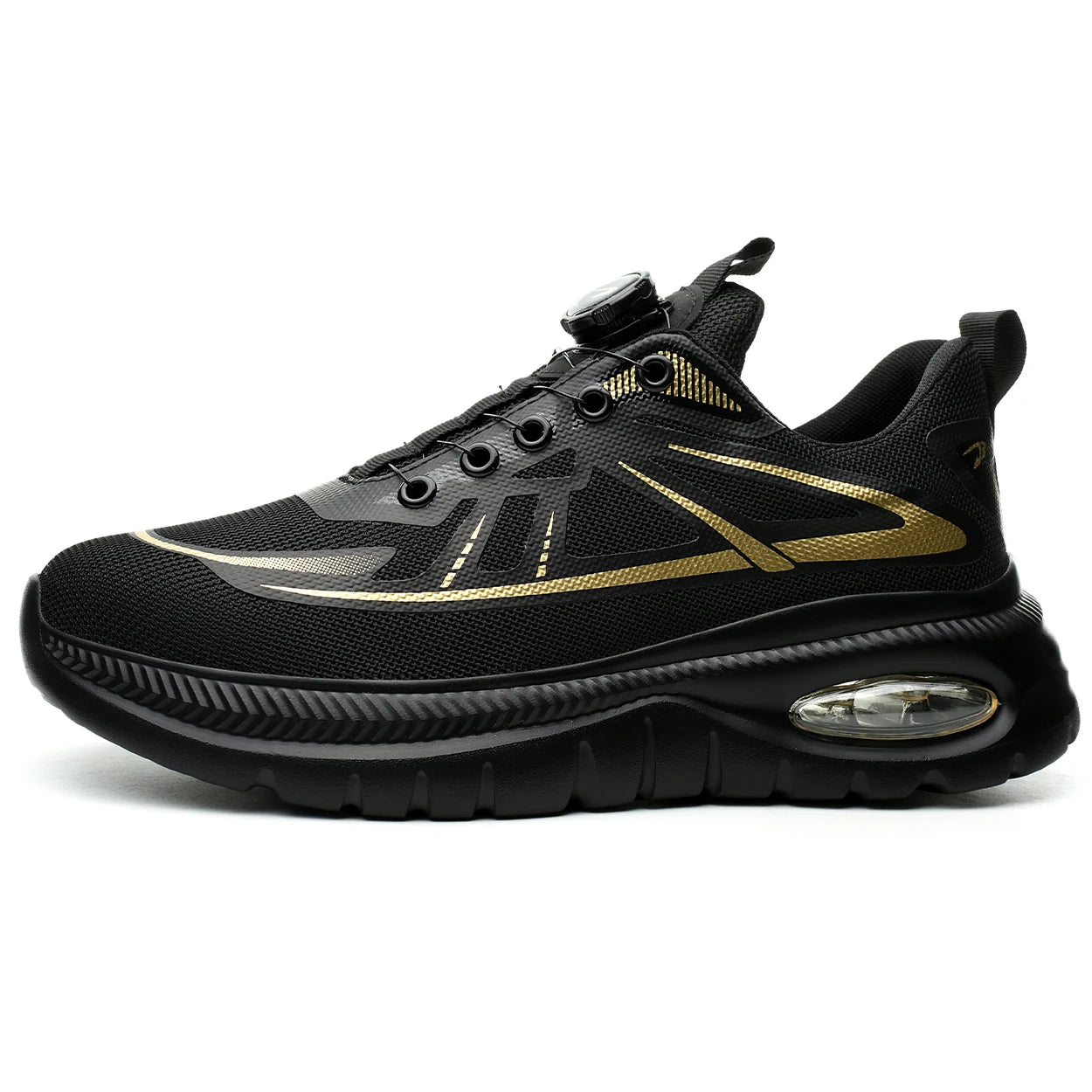 Hot sale Button Type Summer Breathable Safety Shoes Work Shoes for Men Light Comfortable Anti-crush and Anti-puncture