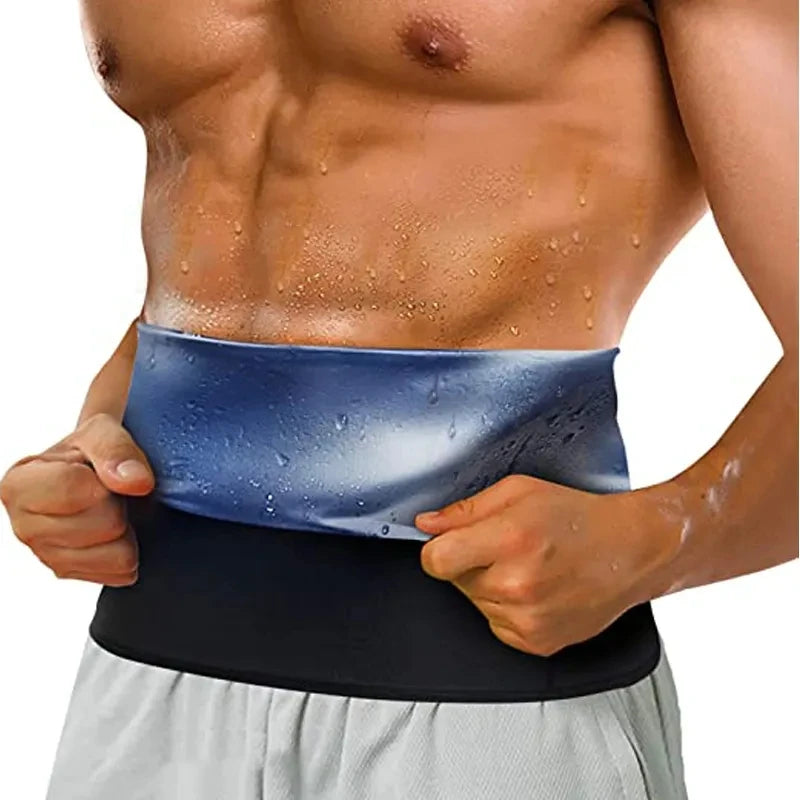 Sauna Slimming Belt Training Belly Sheath Corset Sweat Fat Burning Body Shaper Weight Loss