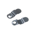 Arch Shaped Iron Zinc Plated Pressed Plates with Screws Photo Frame Turning Button Fastener Backboard Fixing Hardware