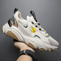 New Mesh Men Sneakers Casual Shoes Lace-up Lightweight Comfortable Breathable Zapatillas Hombre Outdoor Dad  Shoes for Men