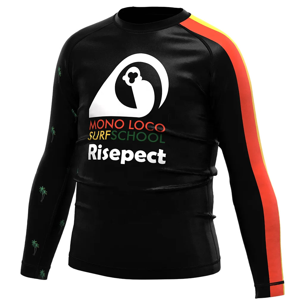 Lion Pattern Kids Rash Guard - UV Protection Swim Shirt for Boys & Girls Lightweight & Quick-Dry Surf Shirt