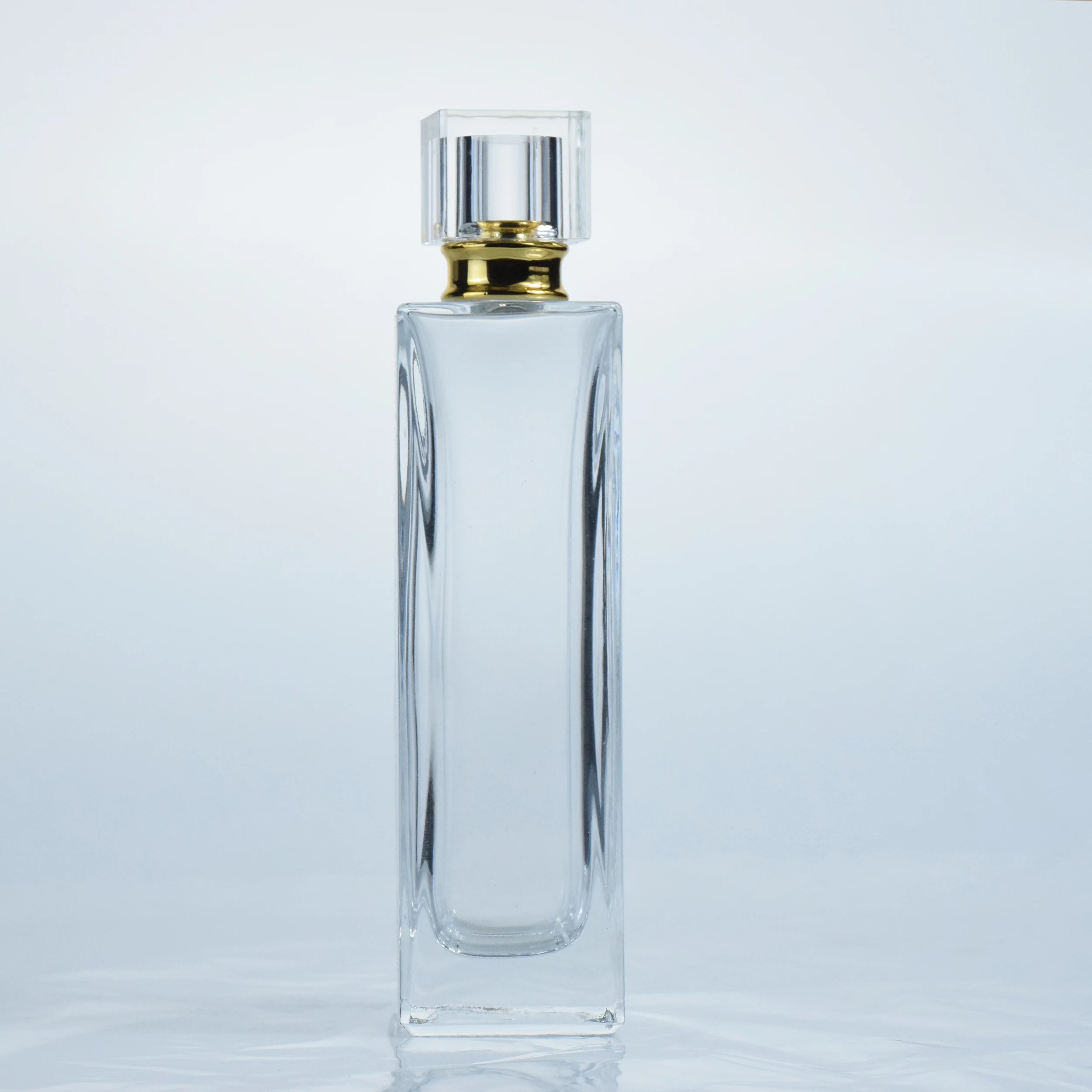 Wholesale Price ABS Lid Rectangle Shape 30ml 50ml 100ml Perfume Bottle Luxury