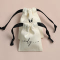PUPPYSEW Custom Cotton Drawstring Pouch Bag Canvas Jewelry Drawstring Pouch Bag Gift Packaging Bag With Logo