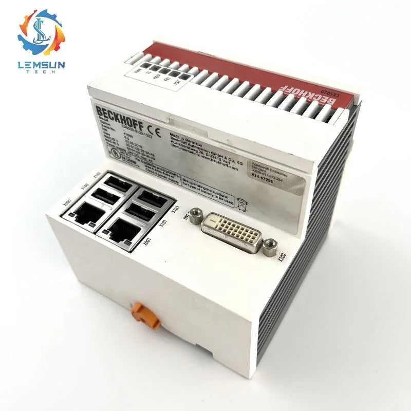 Original New Beckhoff PLC CX5020-0120 4G CPU Module for System Printer Machine (Inkjet) White 0.5kg Code 6909000010