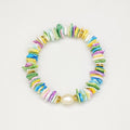 Hot Selling Women's Ocean Style Bracelet Fashionable Beaded Jewelry with Pearl Main Stone for Daily Wear and Anniversaries
