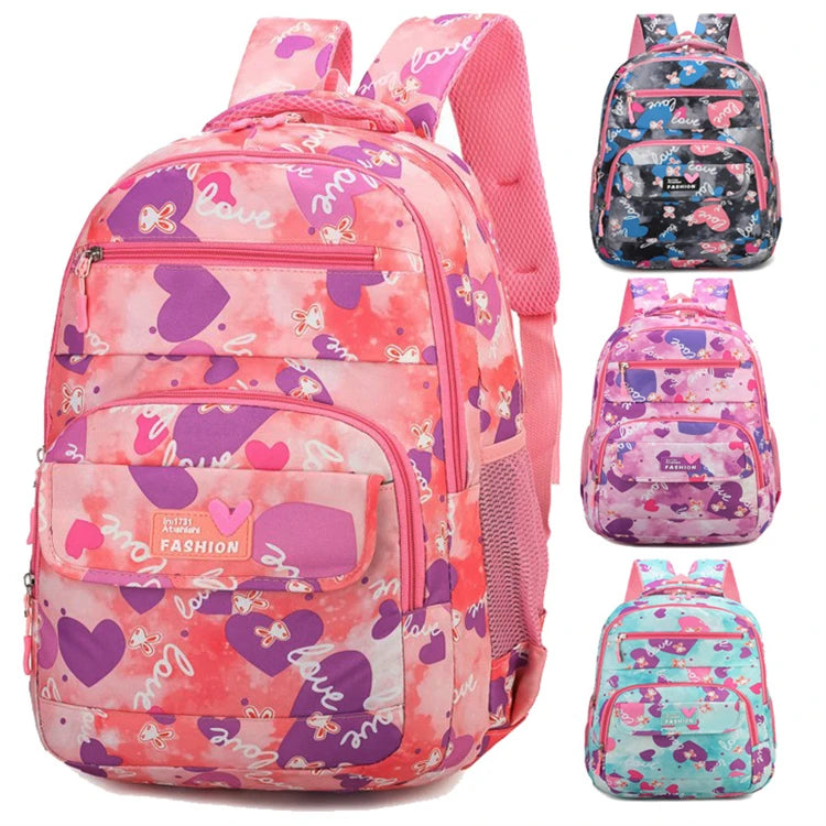 Student Ladies School Travel Hipster Backpack Bag With Ethnic Pattern