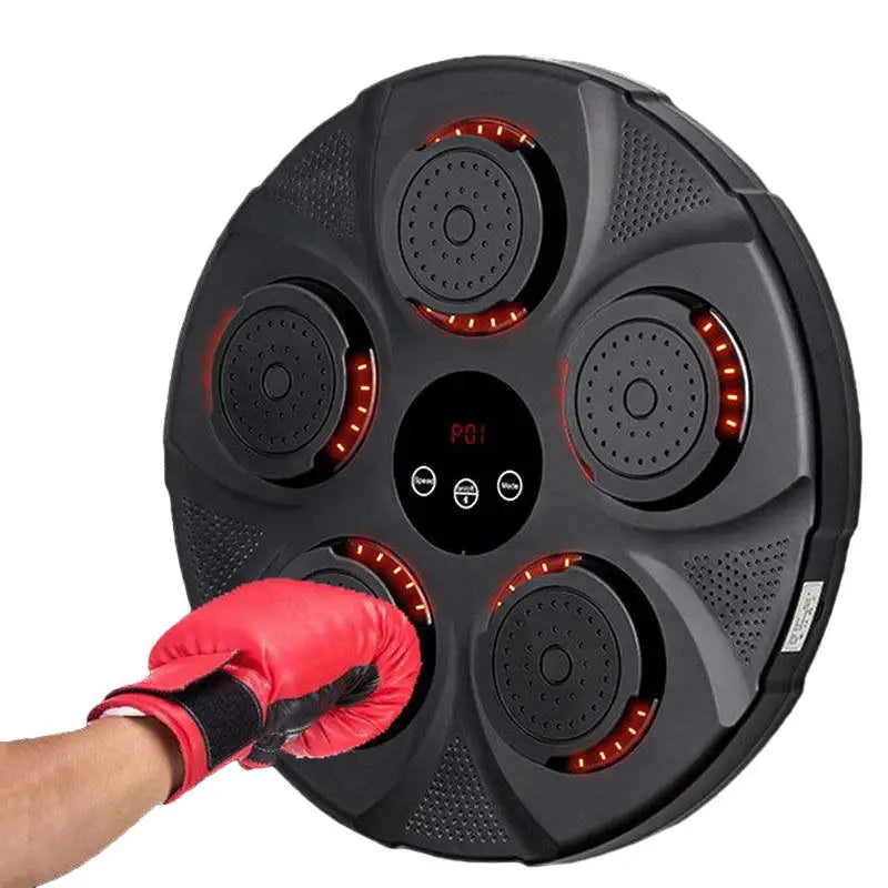 Hot Selling Smart Music One Punch Boxing Machine for Training with Comfortable Boxing Gloves