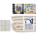 Tufting Carpet Monk Cloth Spear Thorn Carpet Cloth Large Pc Pure Cotton Polyester Yellow Thread Backing Cloth for Tufting Gun