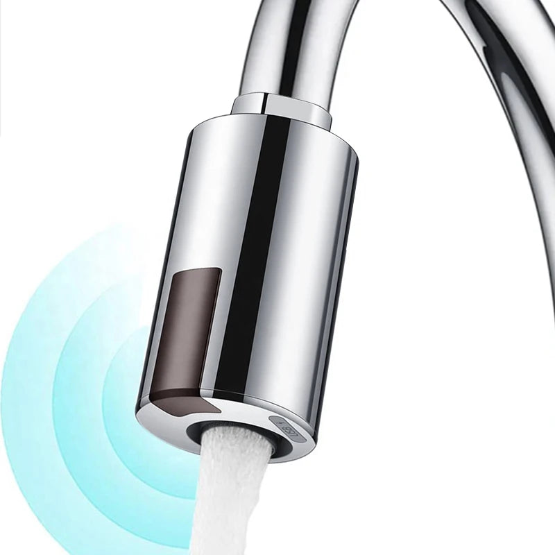 Touchless Faucet Spray Head Automatic Touch Motion Sensor Replacement USB Charged Kitchen Faucet Adapter