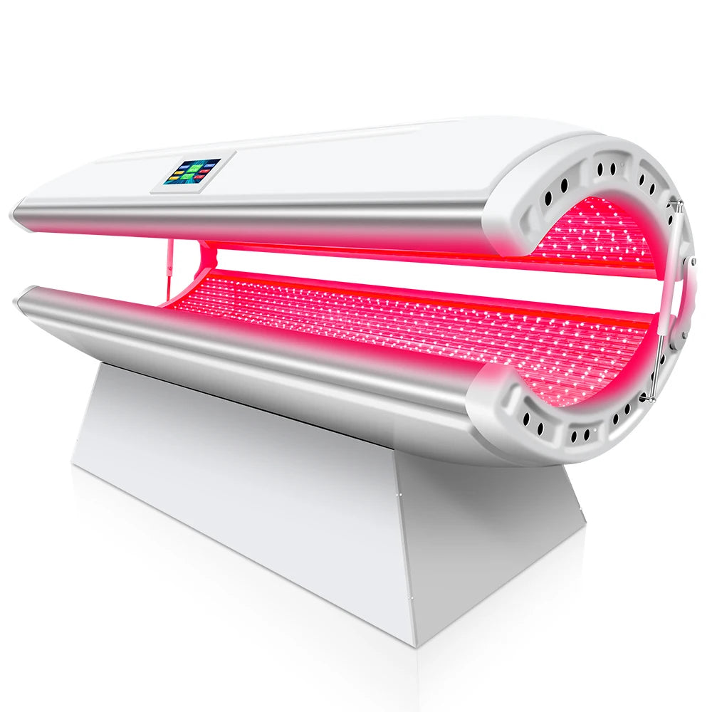 Suyzeko GY-W4L Full Body Red Infrared Light Therapy Bed with 26400 LEDs for Physical Therapy and Pain Relief