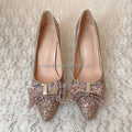 Handmade Pointed Shoes High Shoes
