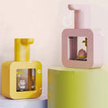 Popular Cartoon Automatic Soap Dispenser 400ml USB Rechargeable Hand Sanitizer Dispenser with Time Reminder for Kids