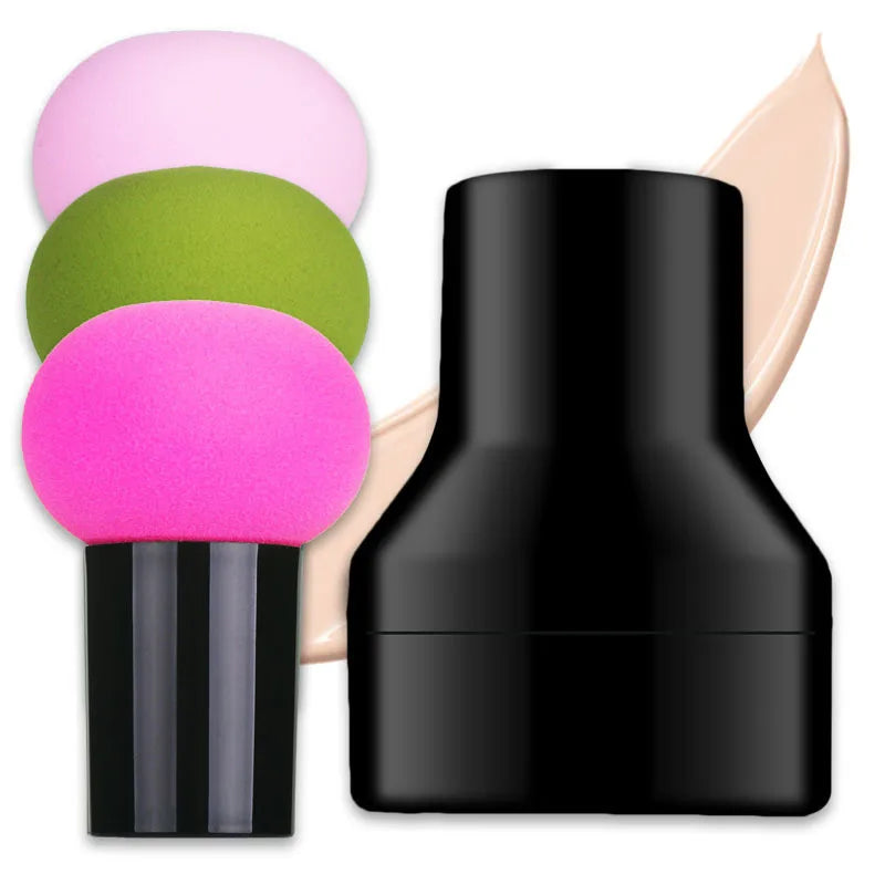 Professional Mushroom Head Makeup Sponges Set Cosmetic Powder Puffs Foundation Makeup Tools Beauty Accessories