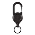 Antitheft Outdoor Climbing Keychain Retractable Reel Clip with Multitool Carebiner Badge ID Keyring Card Holder