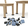 Nail on Furniture Sliders Square PTFE Chair Feet Glides Furniture Feet Glides Chair Leg Floor Protectors Moving Sliders