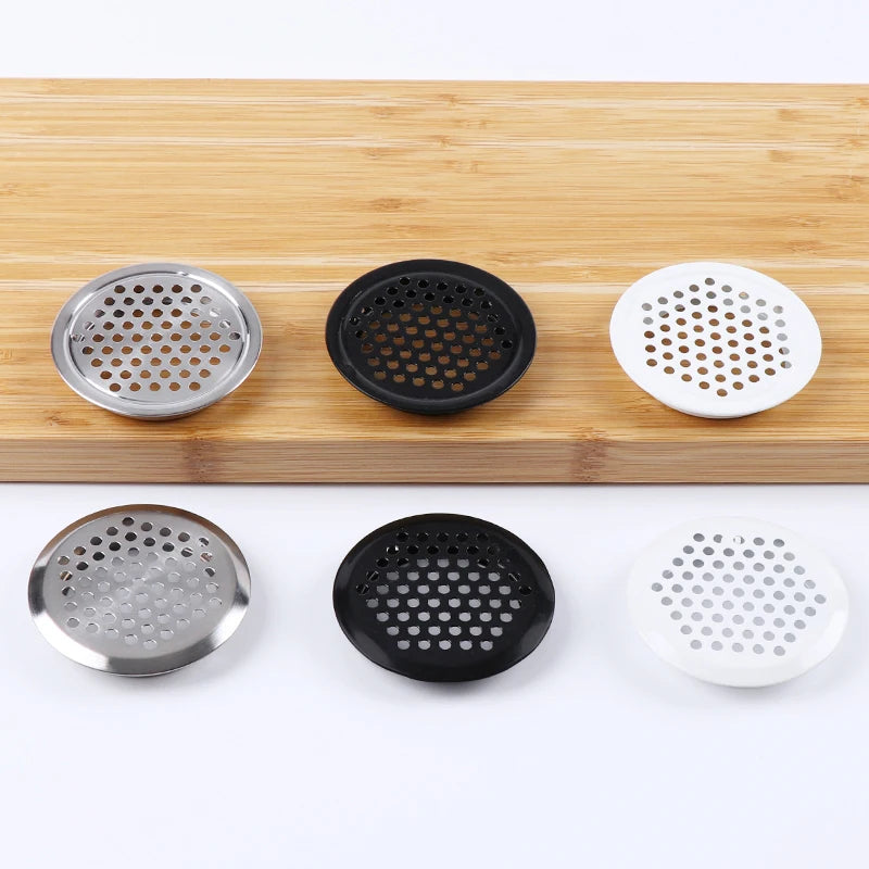 Wholesale Sale Furniture Hardware air Grille Ventilation Grille External Round Stainless Steel Vents Furniture Hardware