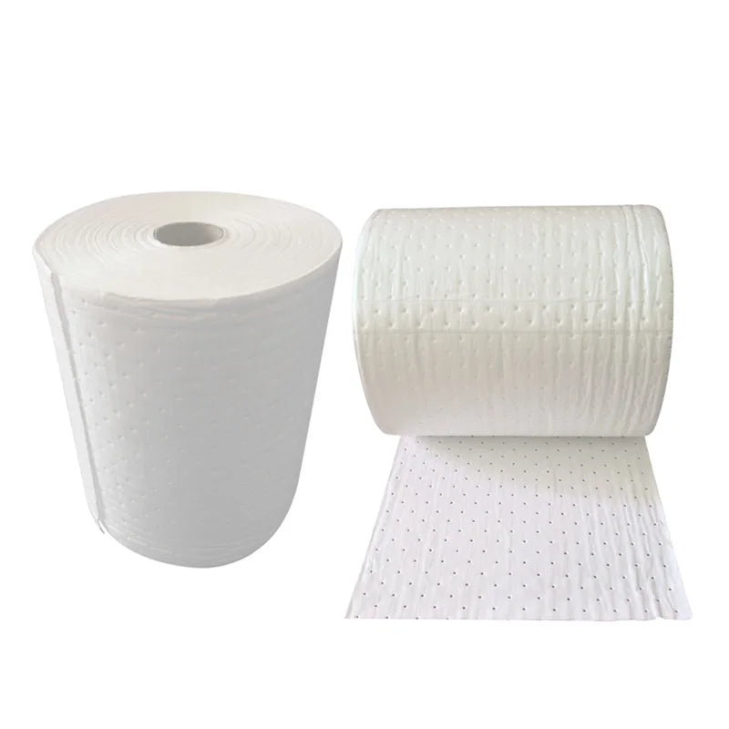 Oilspillpro OOA-R400 Proforated Dimpled Heavy Weight Oil Only Absorbent Roll for Industrial or Offshore Use