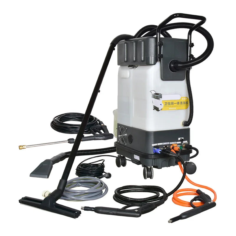 Restaurant Cleaning Equipment  High-Pressure Bathroom Cleaning Machine Washing Carpet Extractor Parts High-Pressure Washing
