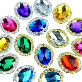 Metal Alloy Bottom Acrylic Crystal Diamond Diy Garment Costume Hat Shoes Headwear Decorative Sewing Glue Hollow Oval Rhinestones
