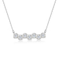 Fashion Custom 925 Sterling Silver Link Chain Jewelry Women Pendant Necklace