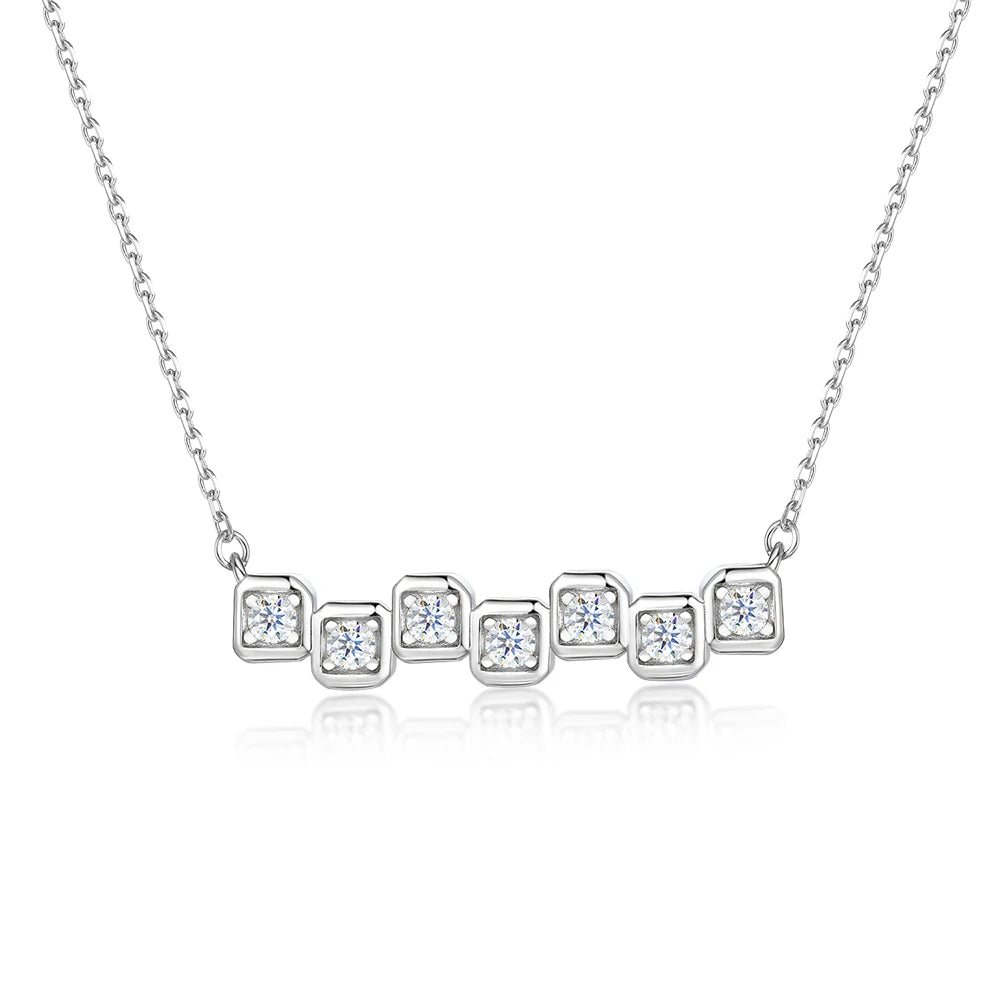 Fashion Custom 925 Sterling Silver Link Chain Jewelry Women Pendant Necklace