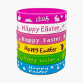 Printed Silicone Wristband Rubber Bracelet Customized Logo Bulk Order Easter Celebration Gift Promotion Band