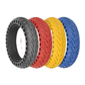 Nedong 8.5x2.0 Honeycomb Airless Rubber Tires for Xiaomi M365 Electric Scooter Replacement for Kids' Kick Scooters 1 Year