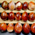 Factory Price Nature Decor Crystal High Quality Carnelian Egg for Tabletop Decorations and Healing