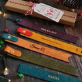 Luxury Bookstore Laserable Leatherette Bookmark Bulk Wholesale Custom Logo Laser Engraved PU Leather Bookmarks