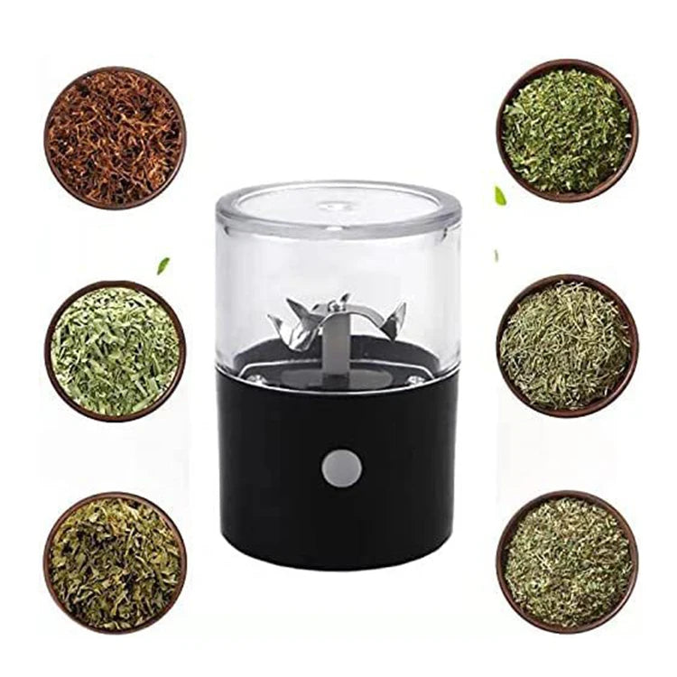 Wholesale Fast Grinding Herb Spice Tools Dry Tabac Herbs Coffee and Spices Grinder Rechargeable Automatic Herb Grinder