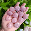 3cm Heart Wholesale Natural Crystal Polished Gemstone Rose Quartz Heart for Sale