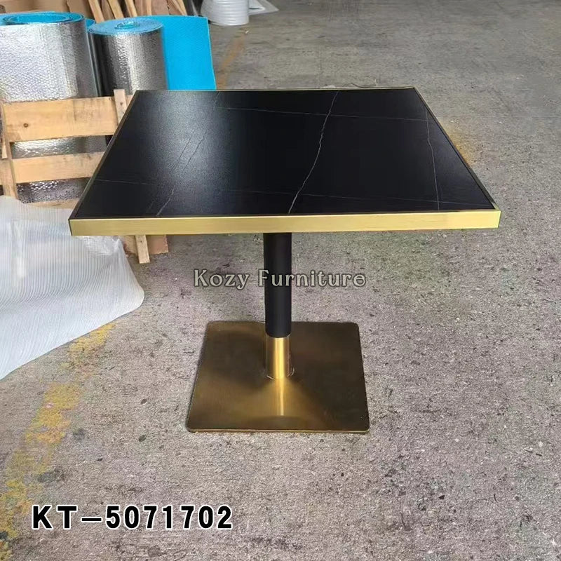 Factory Price Sintered Stone Top Coffee Table Modern Luxury Nordic Living Room Coffee Table