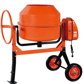 230L Electric Engine Portable Cement Mixer 1000W 12M/H High Efficiency OEM Brand 1 Year Warranty for Certified