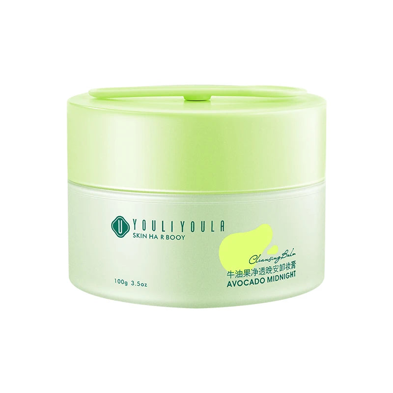 Avocado Herbal White Gel Makeup Remover Deep Cleansing Gentle Refreshing Non-Greasy for Face Eye & Lip