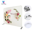 Tian Lang Wholesale Curved Aluminum Fabric Display Stand Background Photobooth Backdrop Stand for Photography