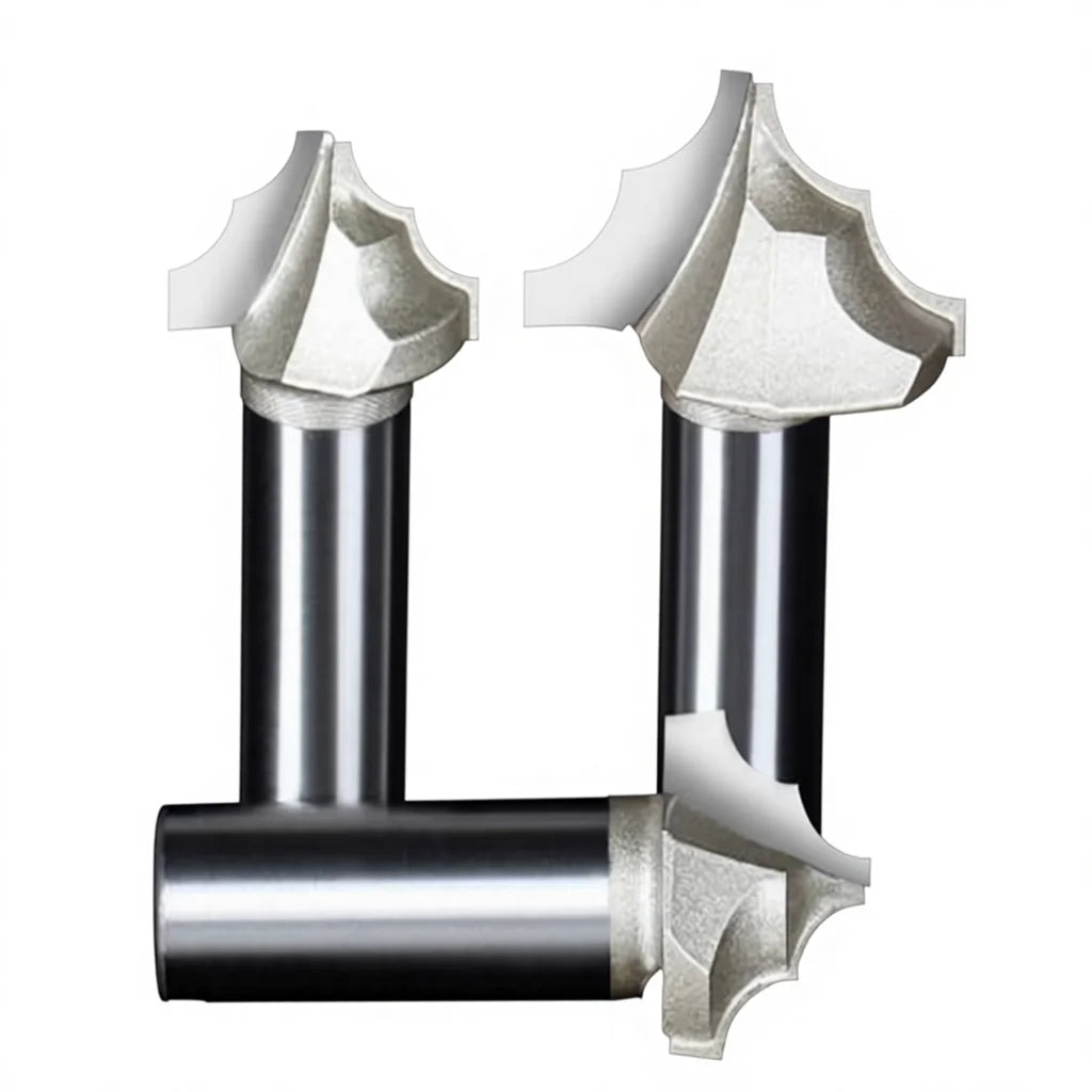 LAIWEI LC0802M Classic Bearingless Milling Heads CNC Cutting Tools Sickle Bar Mower Woodworking Router Bits GS Certified Upcut