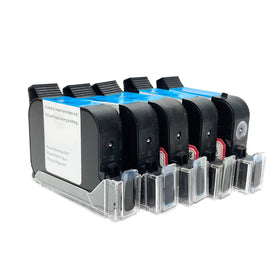 Willita 12.7mm Quick Fast Dry Eco Solvent Black Ink Cartridge for Tij Printer Handheld Inkjet Printers
