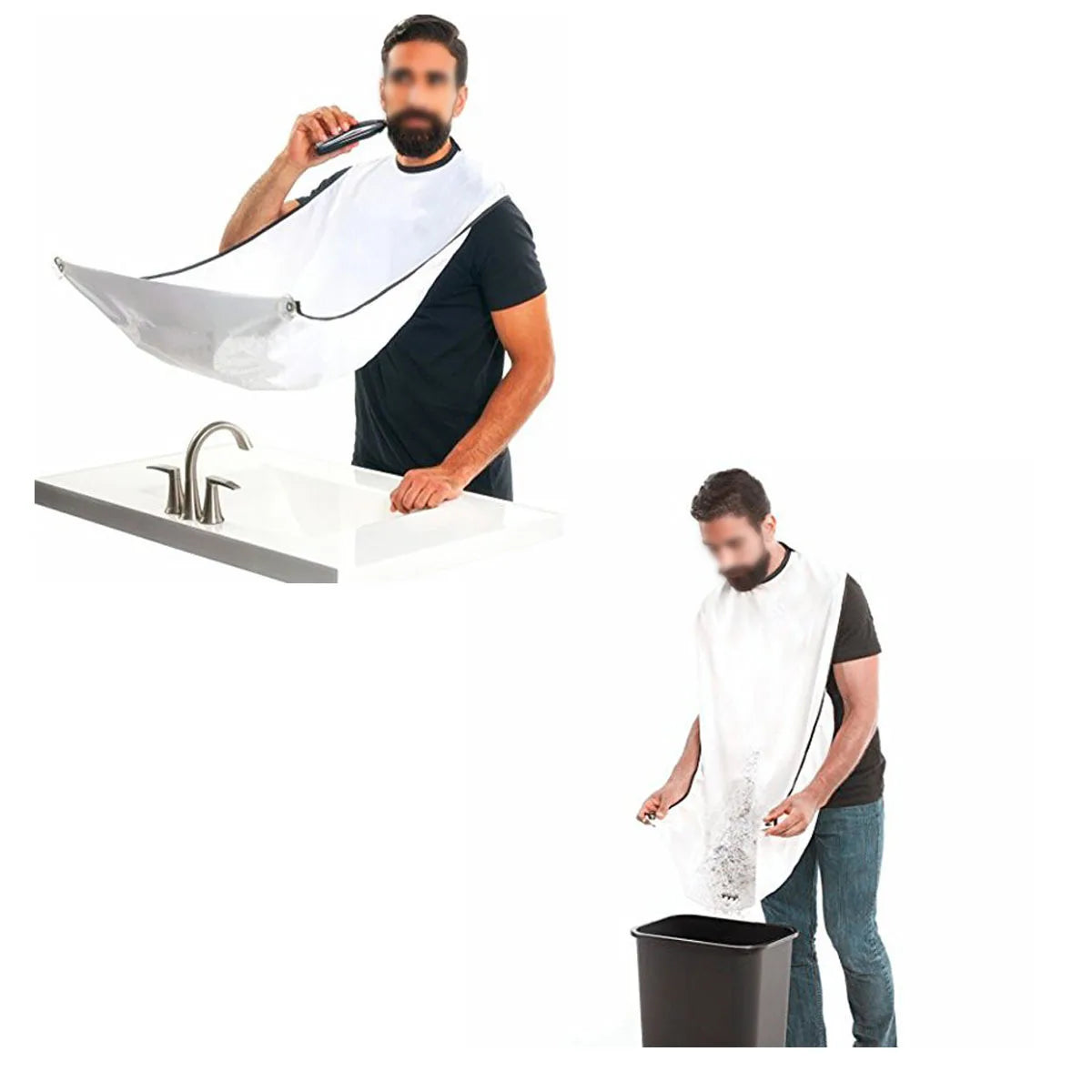 2020 Kefei Waterproof Salon Cape Hairdresser Capes Shaving Apron Professional Beard Apron