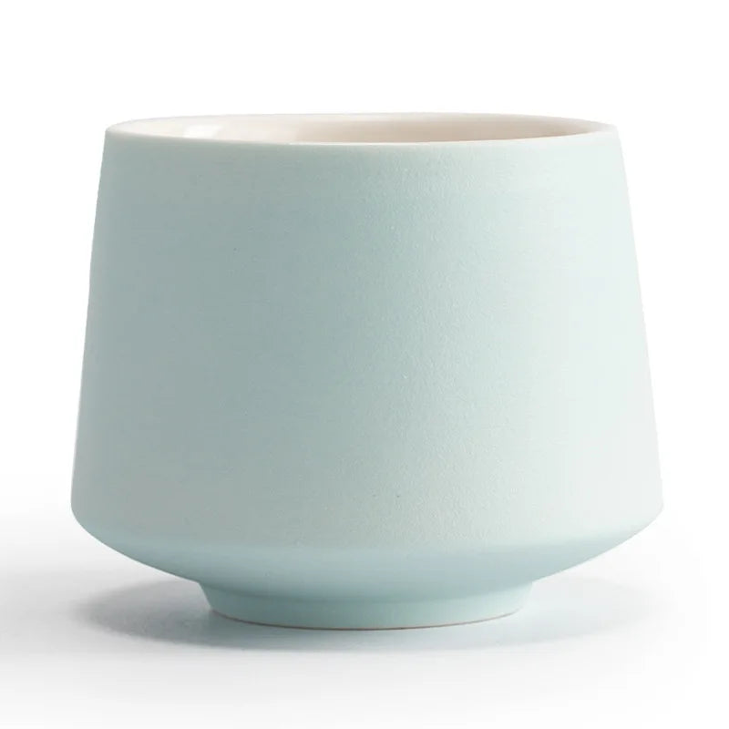 Drop Shipping New Blue Glazed Vintage Arabic Handmade Coffee Latte Cup Tea Cup