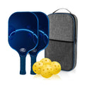 Custom 10mm 13mm 16mm Usapa Approved Pickleball Paddles Set of 2