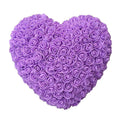 Handmade Heart Shaped Rose Flower Artificial Rose Flowers DIY Decorative for Valentines DayChristmas Birthdays Gifts