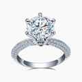 MSR-1181 18k Gold Wedding Engagement Lab Grown Diamond Jewelry Ring Women's Lab Grown Diamond Rings