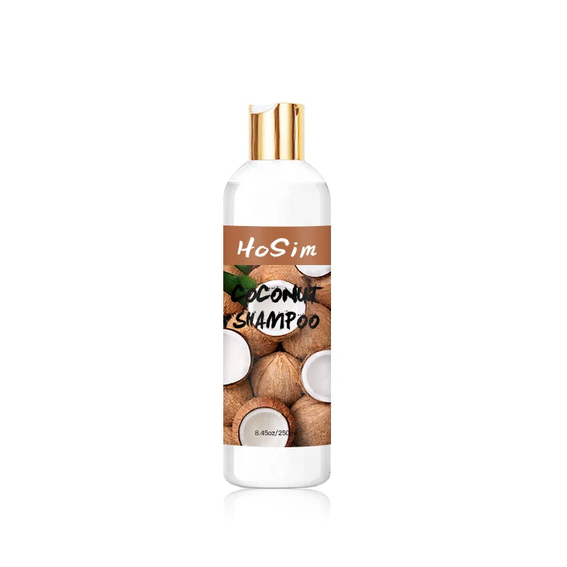 Custom Logo Anti-Dandruff Hair Shampoo & Conditioner Cruelty Free Coconut Moisturizer for Hair Repair and Growth Home Use