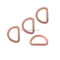 Hot Sale Various Color Metal Flat D Ring Hardware Handbags D-ring Buckle